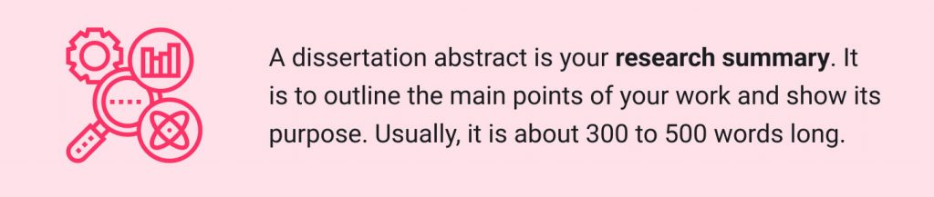 dissertation on abstracts