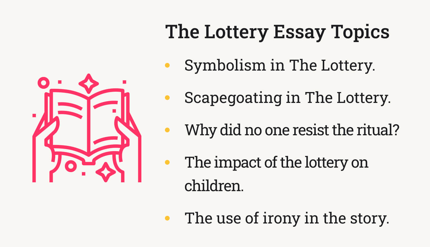 lottery argumentative essay topics