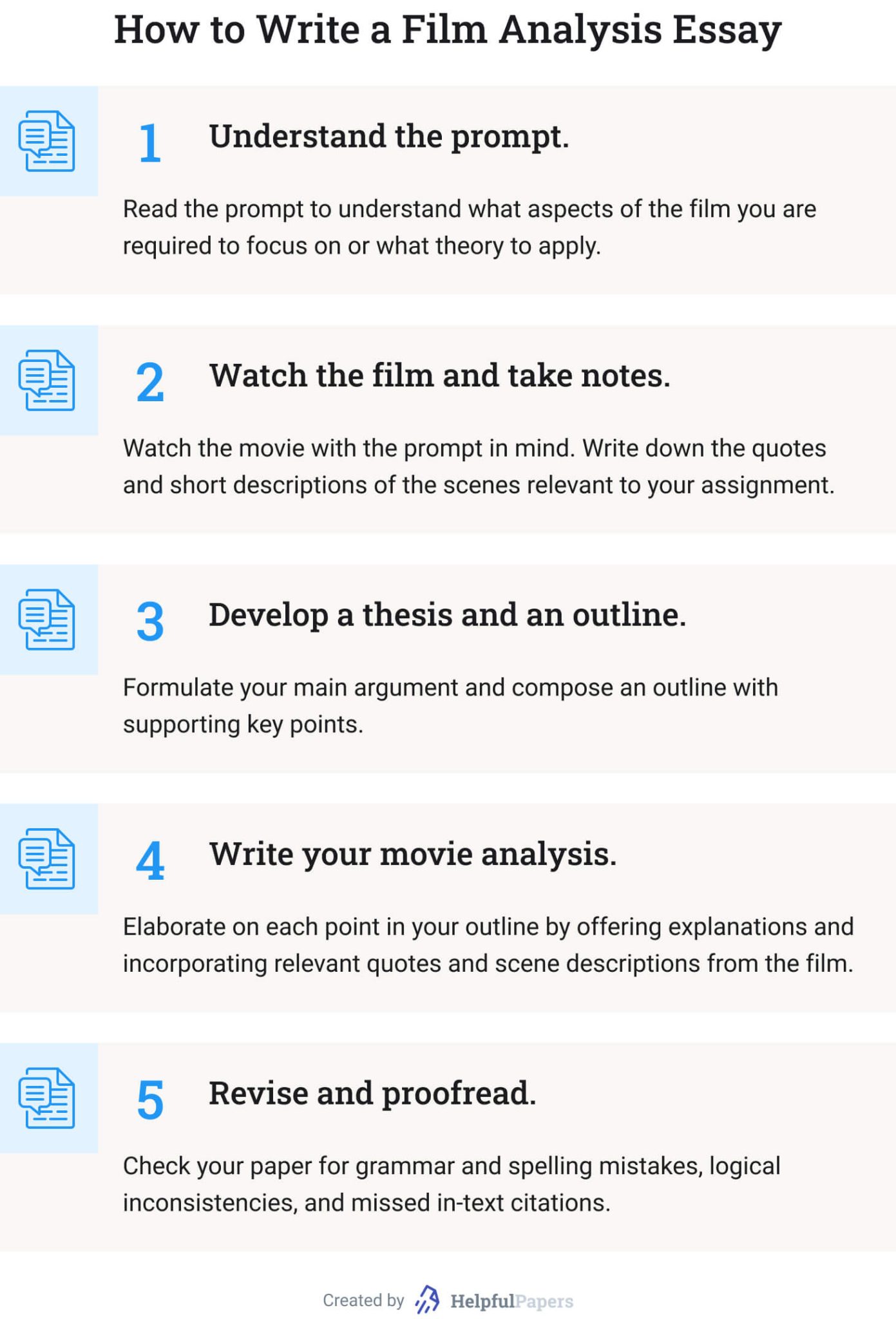 Film Analysis Example Format And Outline Topics Prompts